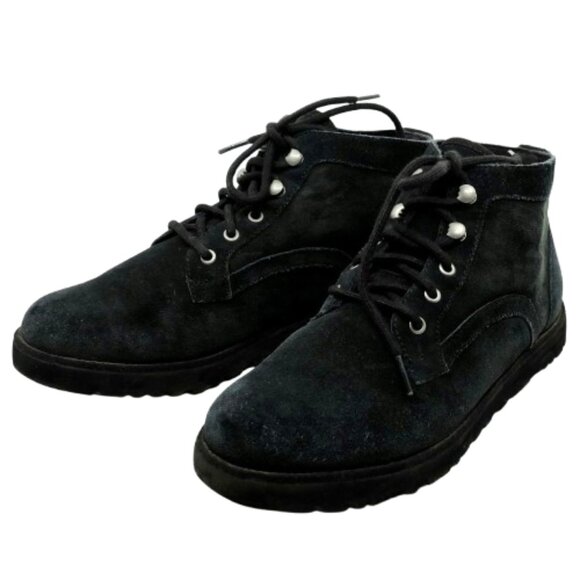UGG~Bethany Boot~WOMENS CHUKKA BLACK SUEDE SHEARLING SIZE 9 - Picture 1 of 9